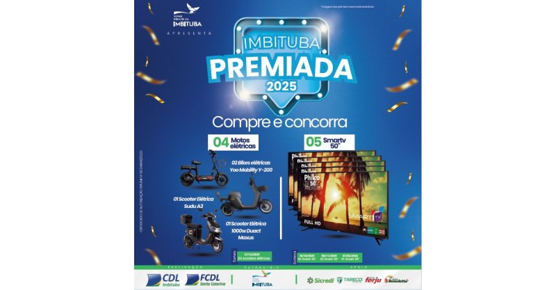       CDL de IMBITUBA /  Resultado do Primeiro sorteio da Promoção 