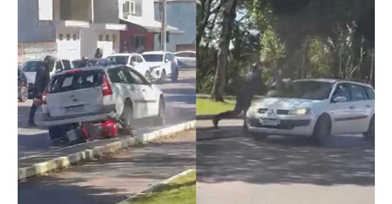 Discussão no trânsito termina em agressões