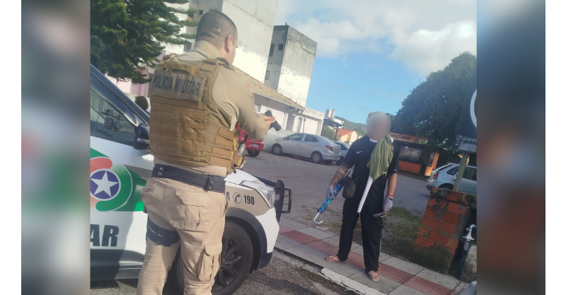   Imbituba / Estrangeiro é detido após confusão com mulheres no Centro da cidade