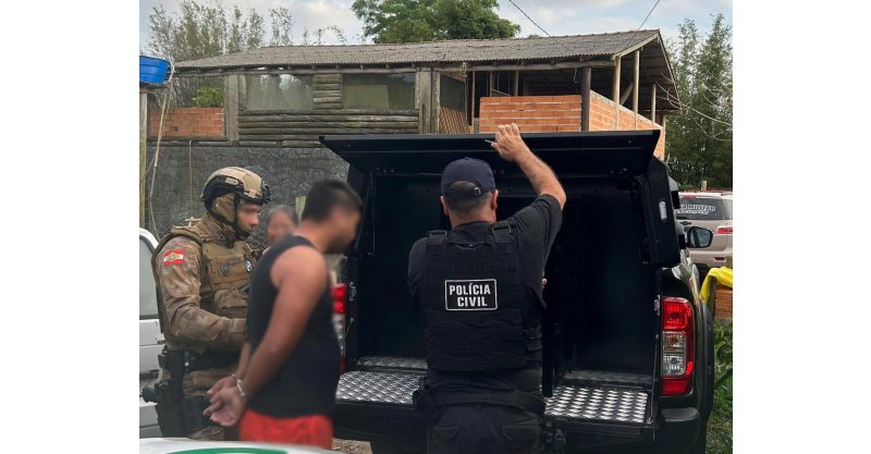  Imbituba / Homem acusado de tentativa de homícidio, por efetuar disparos contra seu funcionário, é preso no município