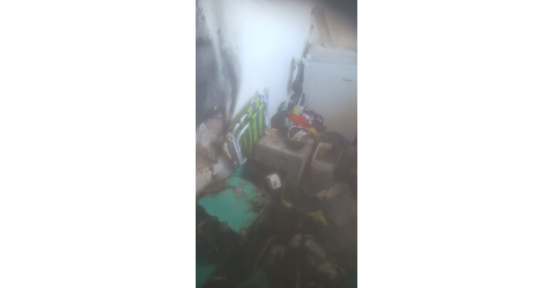  Imbituba / Vela causa incêndio e danifica residência no município