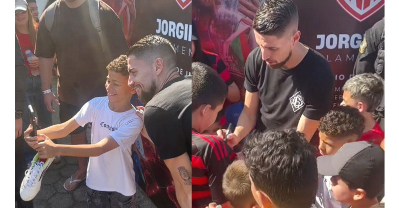 Jorginho (Flamengo) retorna a Imbituba, curte folga com o filho e prestigia evento beneficente no Vila Nova
