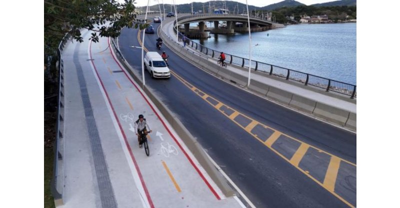 A ponte que Florianópolis espera há anos é liberada e vira maior travessia do interior da ilha