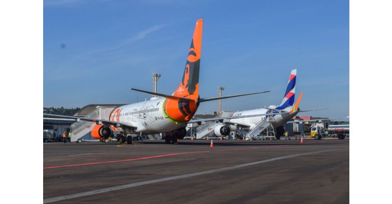 Aeroporto de SC espera salto de 7% no feriado com mais de 8,7 mil passageiros