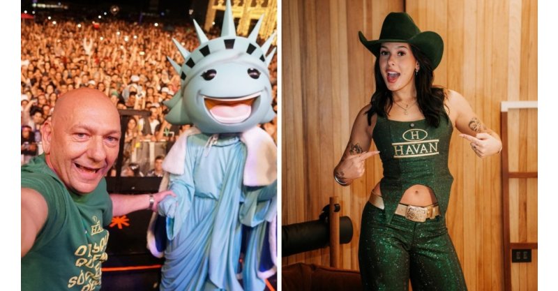 Ana Castela reinaugura show do Natal Luz na cidade de SC em que Havan foi criada: ‘edição histórica’