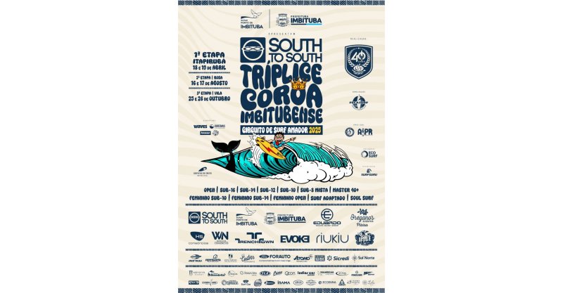 ASI 40 anos: Entidade comemora seus 40 anos com mais um Circuito Imbitubense de Surf