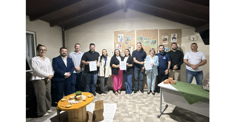 Assinada ordem de serviço para a construção da nova sede do CMEI Nilso Pedro Pereira