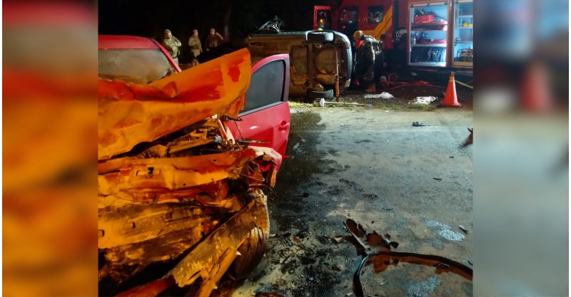 Batida violenta deixa dois mortos e uma criança ferida em Criciúma