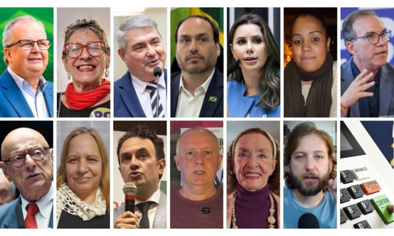 ELEIÇÕES 2026/ SENADO FEDERAL/Carol de Toni aparece com 42,3% e Carlos Bolsonaro com 36% em pesquisa para senador por SC