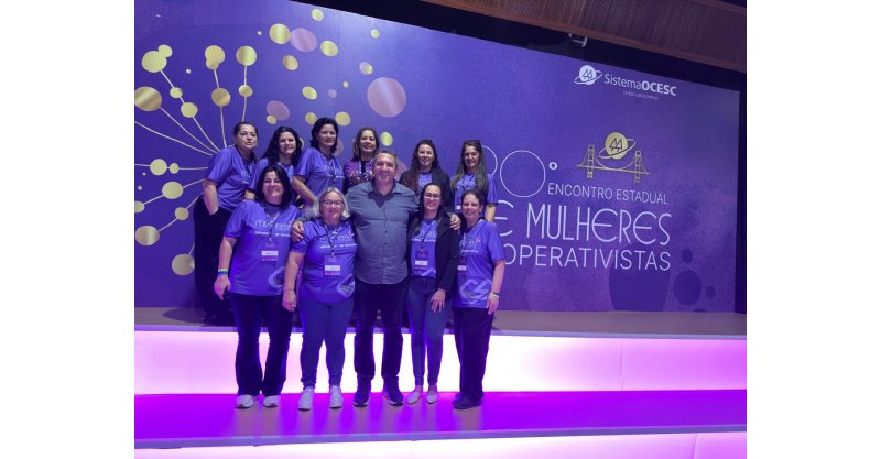 Cerpalo participa da 20ª edição do Encontro Estadual de Mulheres Cooperativistas em Florianópolis