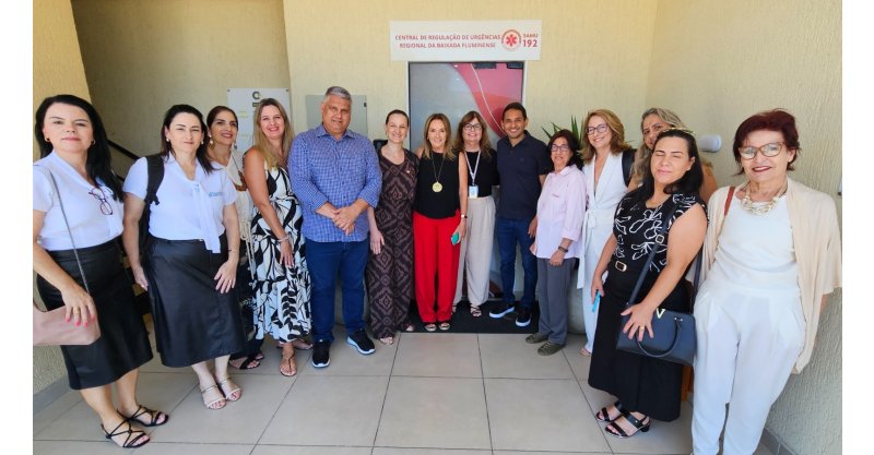 CIS Amurel faz visita técnica/Consórcio da Baixada Fluminense/antes de iniciar/participação em Seminário Nacional/Rio de janeiro