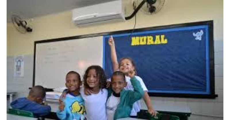 Climatização das escolas estaduais avança com chegada de novos equipamentos