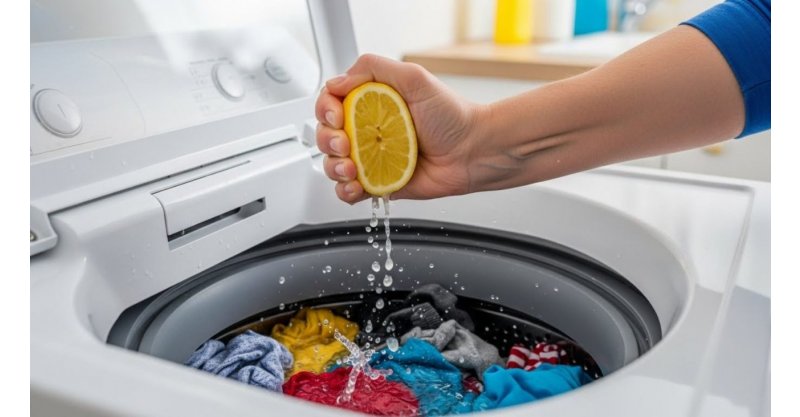 Colocar suco de limão na máquina de lavar: o que acontece e por que é tão utilizado