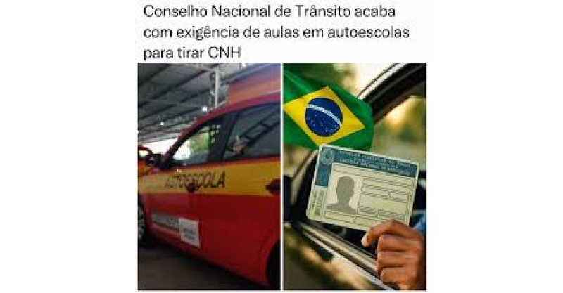 Contran aprova novas regras da CNH e acaba com aulas obrigatórias em autoescolas