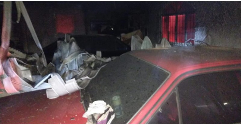 Criciúma / Garagem com cerca de 30 automóveis é atingida por incêndio na cidade