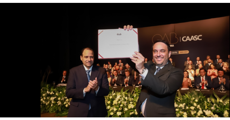 Diretoria da OAB Santa Catarina é empossada para o triênio 2025-2027