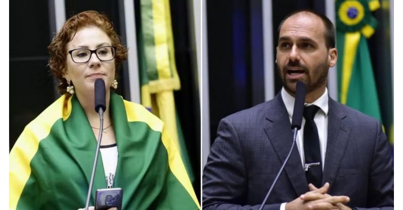 Eduardo Bolsonaro e Carla Zambelli podem ter futuro selado com o fim do recesso parlamentar