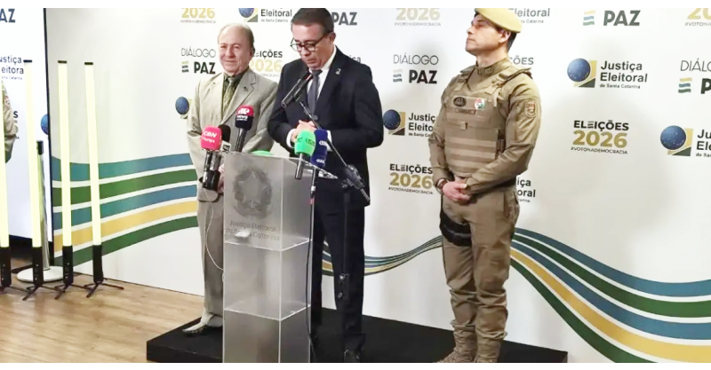 Eleições 2026: Palhoça aparece em balanço da PM sobre ocorrências eleitorais