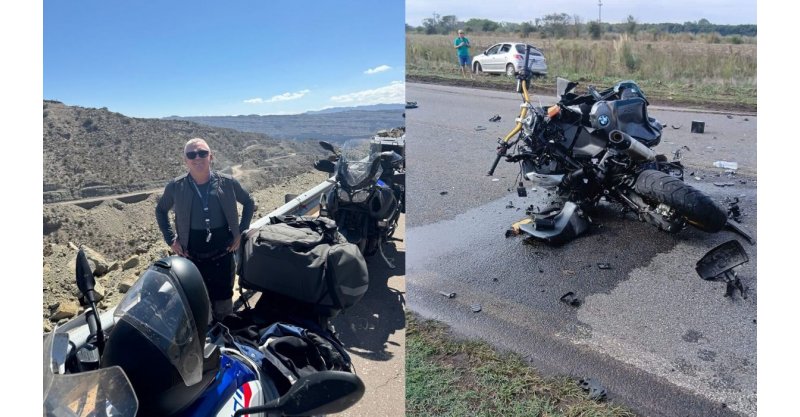 Empresário de SC, Márcio Vaccaro, morre em acidente de moto na Argentina