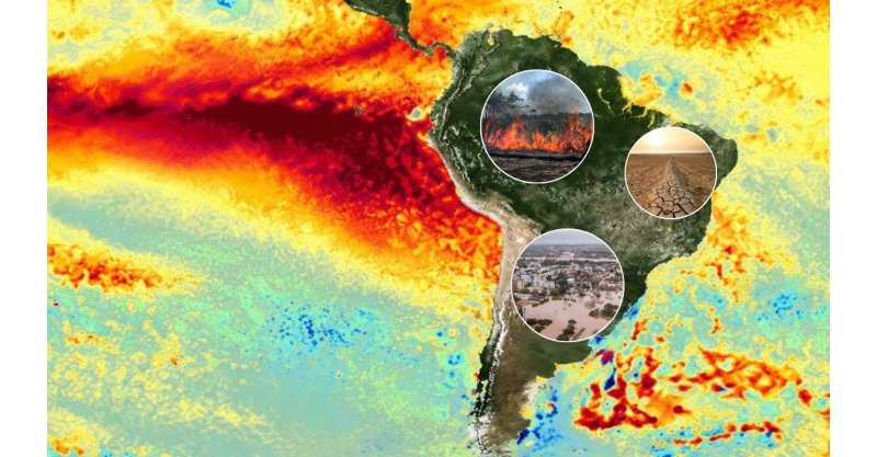 Enchentes, queimadas e seca: saiba como a chegada do super El Niño deve afetar cada região do Brasil