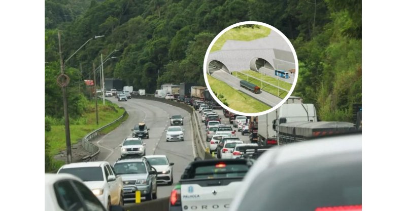 Entrave na BR-101 ameaça obra de R$ 2,5 bilhões no Morro dos Cavalos aguardada há 15 anos