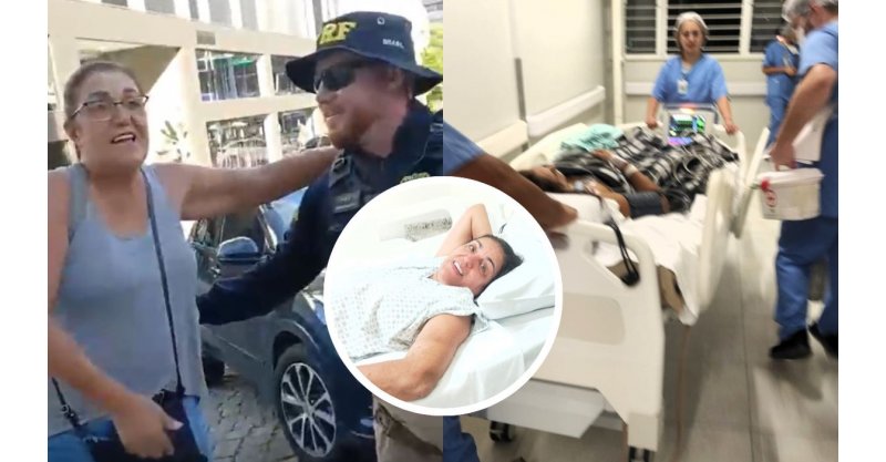 Escolta policial muda destino de mulher a caminho de transplante em SC