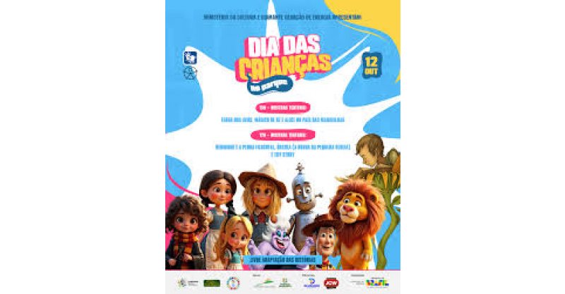 Especial Dia das Crianças terá apresentações gratuitas no Parque Diamante