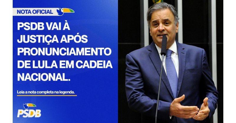 Fala de Lula sobre o IR provoca reação do PSDB e Aécio aciona Justiça: ‘promoção política’