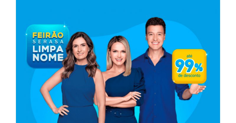 Feirão Limpa Nome do Serasa oferece descontos de até 99% até 30 de novembro