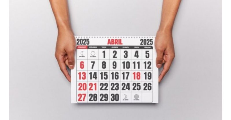 Feriados de abril 2025: veja quais dias serão de folga