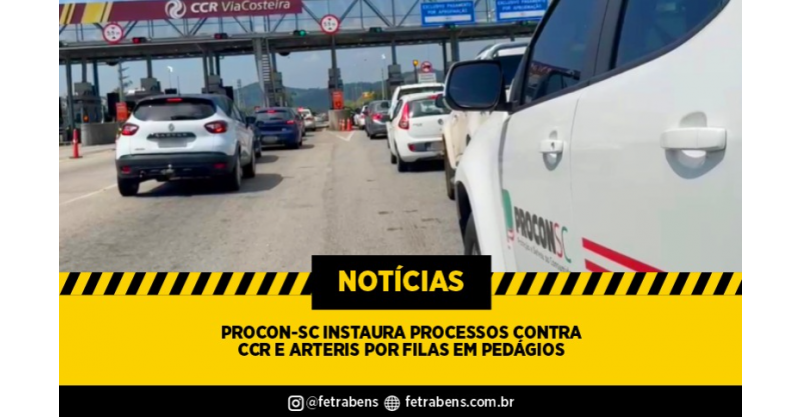 Filas nos pedágios da BR-101, em SC, têm a assinatura da omissa ANTT