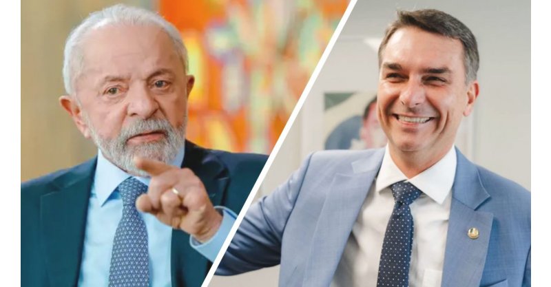 Flávio Bolsonaro abre vantagem sobre Lula e chega a 52% dos votos, aponta pesquisa PoderData/AYA