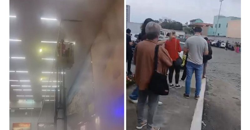 Fort Atacadista / Incêndio atinge gigante atacadista de SC e supermercado precisa ser evacuado