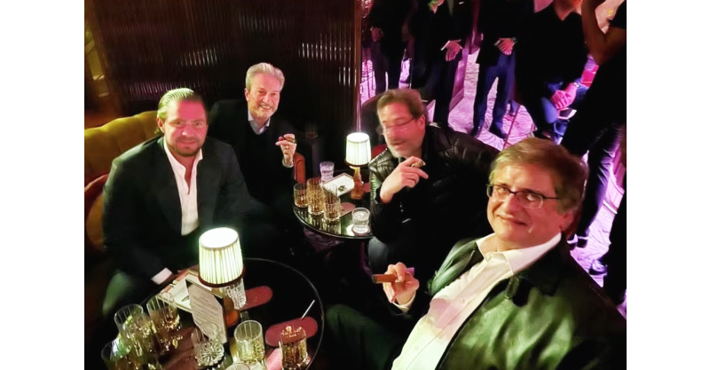 Foto no telefone de Daniel Vorcaro mostra Paulo Gonet fumando charuto com ex-banqueiro em Londres
