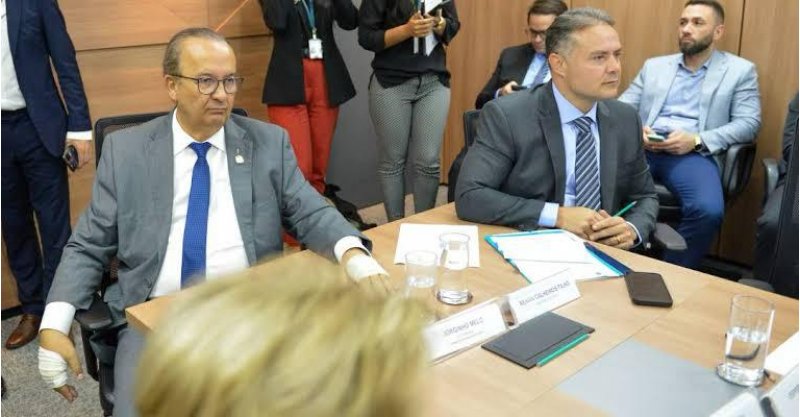 Governador Jorginho Mello se encontra com Renan Filho em Brasília