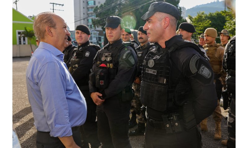 Governo de Santa Catarina define aumento de 21,5% para agentes da Segurança Pública
