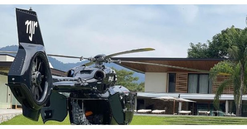 Helicóptero de Neymar está proibido de voar, segundo Anac