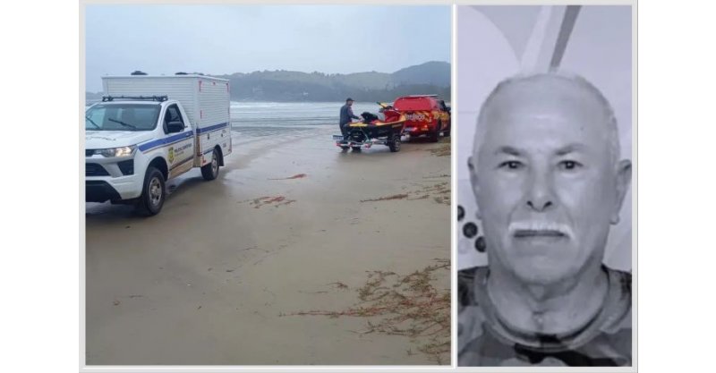 Idoso de 72 anos é encontrado morto em costão de praia turística
