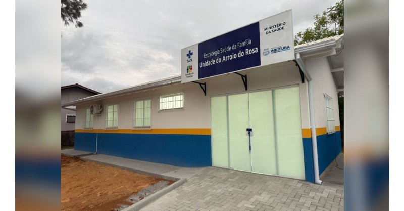 IMBITUBA / Após três anos fechada, unidade de saúde do Arroio do Rosa volta a funcionar no município após reforma