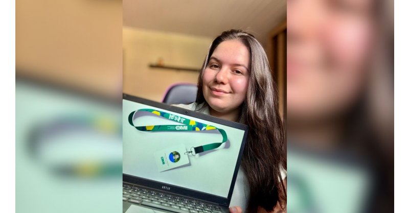 Imbituba / Designer do município cria crachá que representou o Brasil em assembleia da ONU em Londres