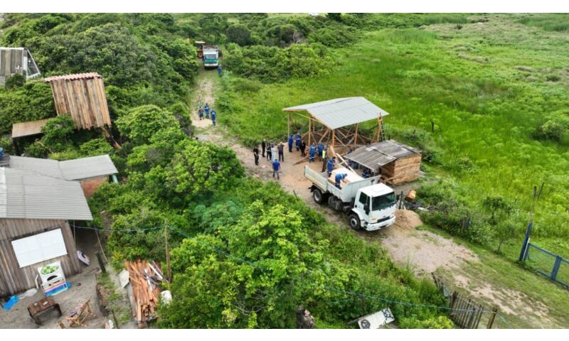 IMBITUBA / Forças de Segurança realizam Operação Restauração da Ordem em Área de Proteção Ambiental (APA)