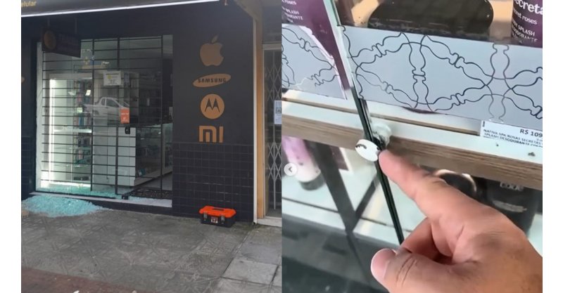 Imbituba /  Homem suspeito de furtar e tentar arrombar comércios no Centro do município é localizado pela PM