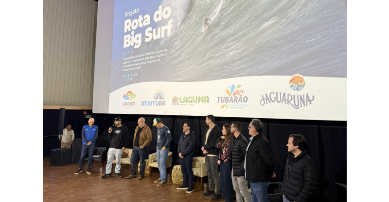 Imbituba integra Rota do Big Surf, iniciativa que une esporte, turismo e desenvolvimento regional