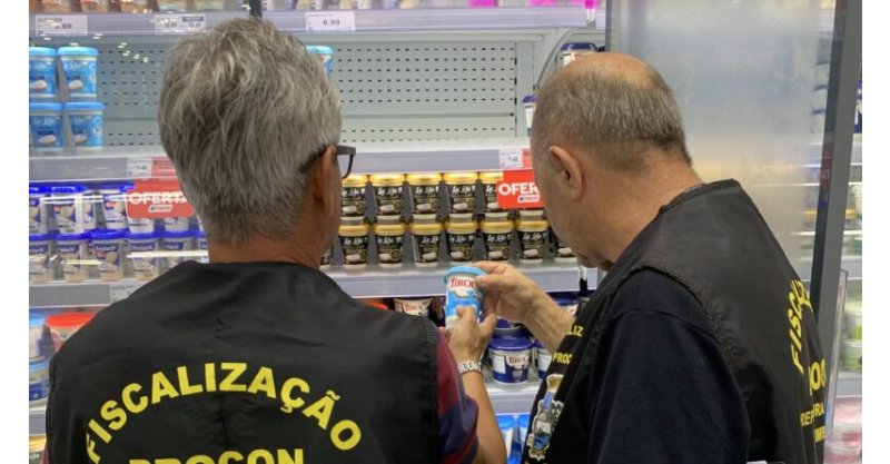 Imbituba / Procon realiza fiscalização para garantir transparência na comercialização de produtos lácteos  na cidade