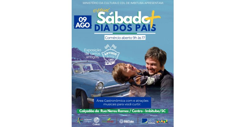 IMBITUBA / Sábado Mais Especial – Dia dos Pais 