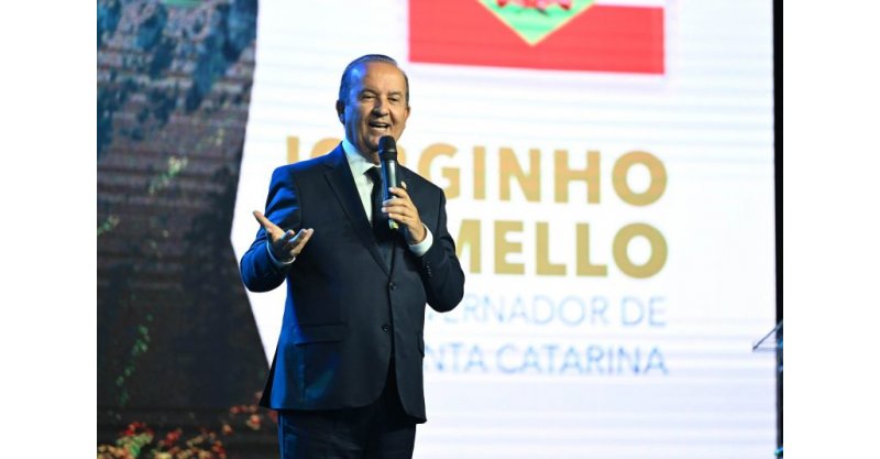 Jorginho Mello diz receber presidente Lula em SC com uma condição
