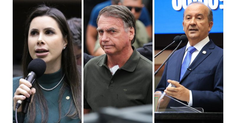 Jorginho Mello e Carol De Toni irão à Papudinha visitar Jair Bolsonaro