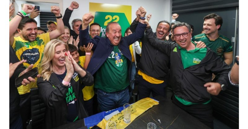 Jorginho Mello recebe maior número de votos em 1º turno da história de SC e quebra recorde de 28 anos