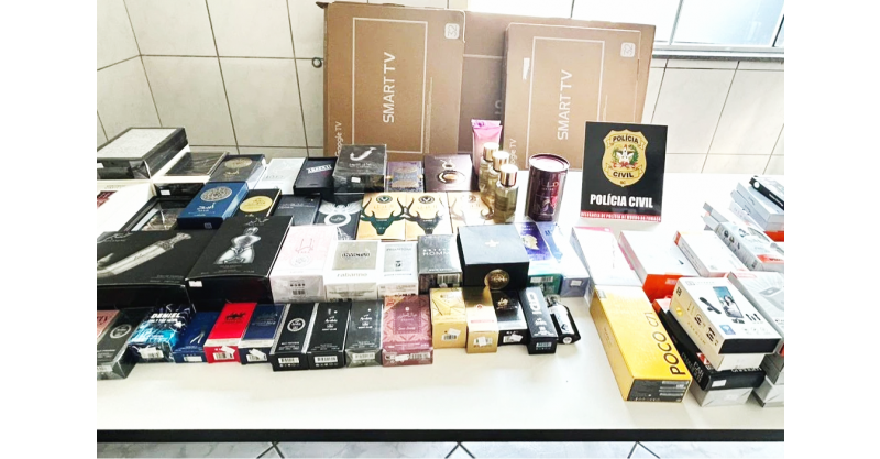 Jovem é preso por contrabandear produtos do Paraguai no Sul de SC