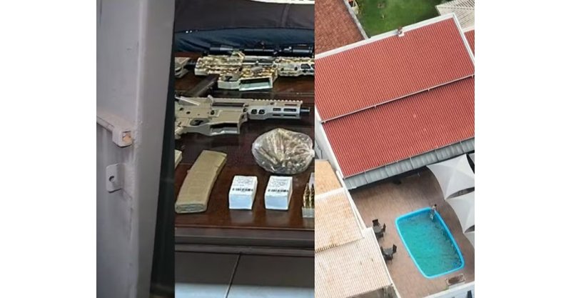 Líder do PGC em SC é preso em mansão “blindada”